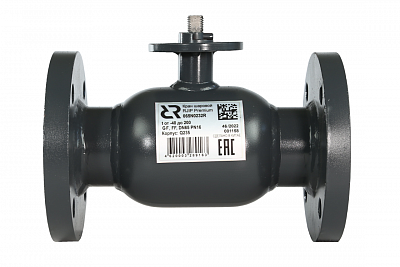 065N0262GR RJIP Premium Кран шаровой FF DN250 PN16 GF (фланцевый, под привод, С/П), Ридан
