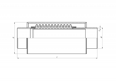 Компенсатор DEK 125-16-50, Hortum
